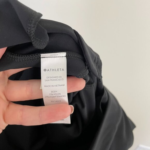 Athleta Stellar Flare Workwear Black Trousers Size 2 - Picture 4 of 7